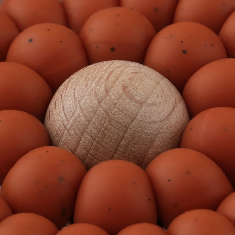 

Baby Silicone Teether Nature Wooden Montessori Baby Toy Infant Teething Molars Teether Toy Accessories Wooden Ring