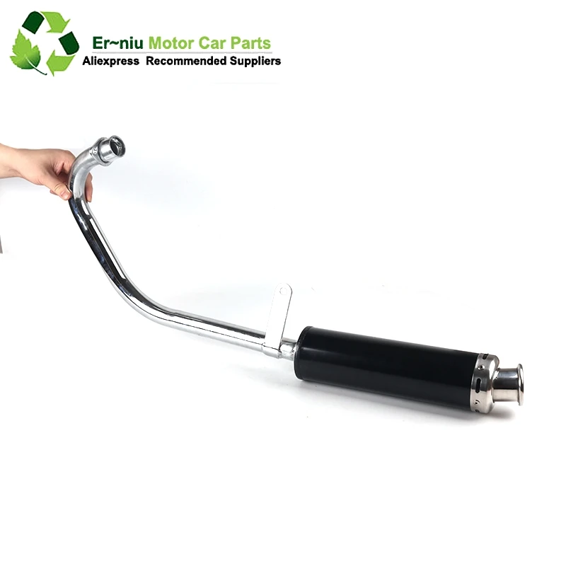 

Red CG125 CG150 CG200 Motorcycle Exhaust Muffler Full System With DB-KILLER CG 125 150 200 with contact pipe