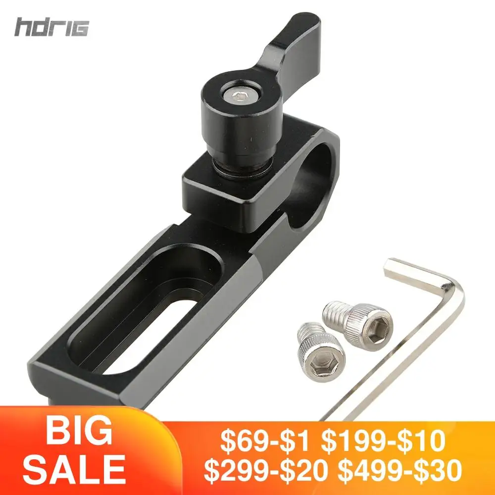 HDRIG Single 15 мм стержневой зажим с НАТО Рельсом (Black Wingnut) для Swat аксессуары в стиле GH5