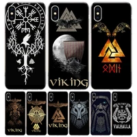viking vegvisir odin nordic silicon call phone case for apple iphone 11 13 pro max 12 mini 7 plus 6 x xr xs 8 6s se 5s cover