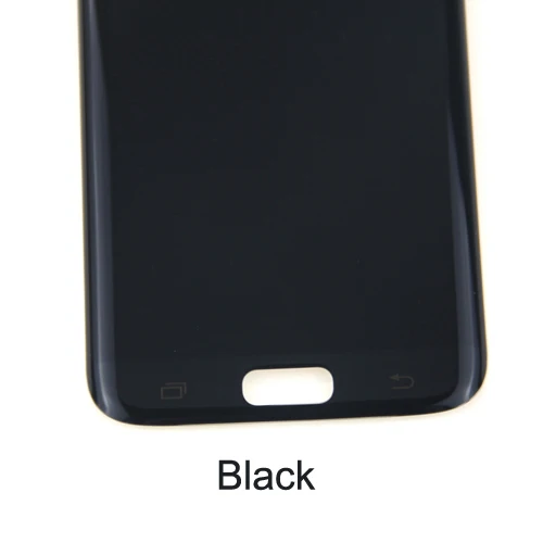Black S7 Edge ЖК-дисплей для SAMSUNG S7 edge G935 G935F ЖК-дисплей сенсорный экран дигитайзер - Цвет: Black