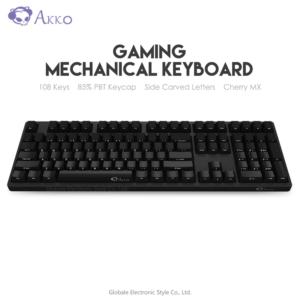 Оригинальная AKKO 3108 игровая механическая клавиатура с боковой резьбой 85% PBT 108