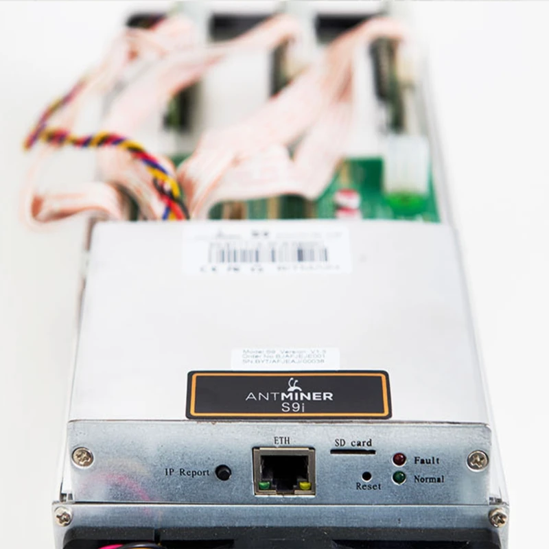 Б/у AntMiner S9i 13 5 TH/s 16nm ASIC Bitcoin Miner asic miner без блока питания лучше s9|Блок-чейн/майнер| |