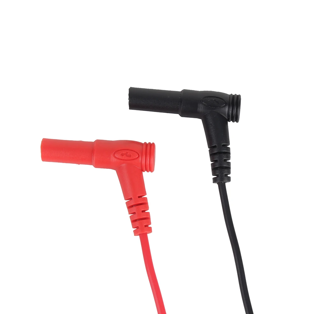 1 пара вилок типа банан для тестирования крючка зажим зондовый кабель измерения