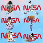 Воздушный шар для авиации, астронавта, космоната, реактивного воздушного шара, теплопередача для одежды, печатный Горячий бренд, моющаяся аппликация сделай сам