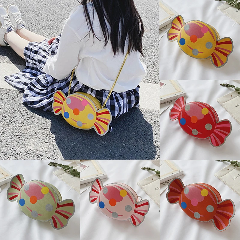 Милый маленький кошелек конфетного цвета для девочек сумочка младенцев