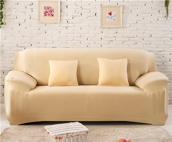 Beige Эластичный чехол для дивана, все включено, эластичный чехол для дивана, чехол для дивана, полотенце, чехол для дивана, для гостиной, copridivano - Цвет: Beige