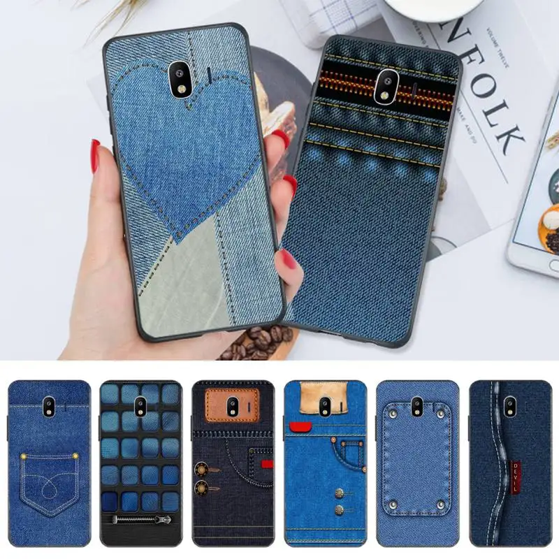 

Jeans Style Blue Denim Phone Case for honor 8A 10 10i 9 Lite 5A 7A 8x 9x Pro 20 7c 8c PLAY Cover coque