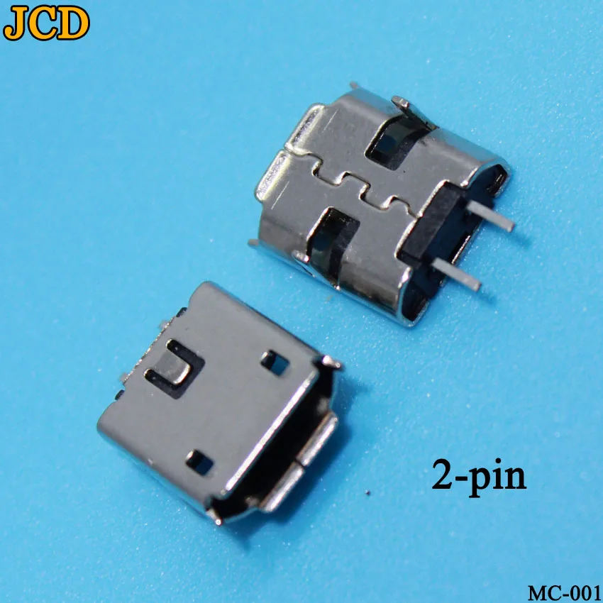 JCD 10pcs Micro USB 2pin B type Female Connector For Mobile Phone Jack 2 pin Charging Socket | Обустройство дома