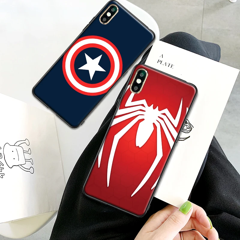 Мягкий чехол из ТПУ с логотипом Comics для Apple IPhone X XR XS MAX 5 5S 5C SE 6 S 7 8 Plus ipod touch