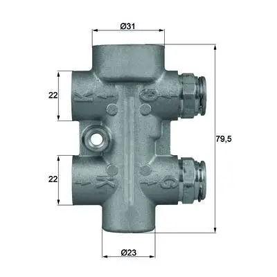

THERMOSTAT 95 C 05-13 A-SERIES (W169) B-SERIES (W245) E-SERIES (W211-S211)