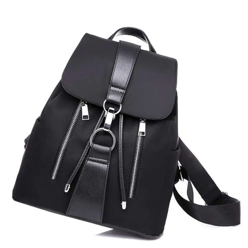 

Качественный нейлоновый анти вор женский рюкзак большой емкости школьная сумка с кулиской для подростков девочек мужской крюк вверх дорож...