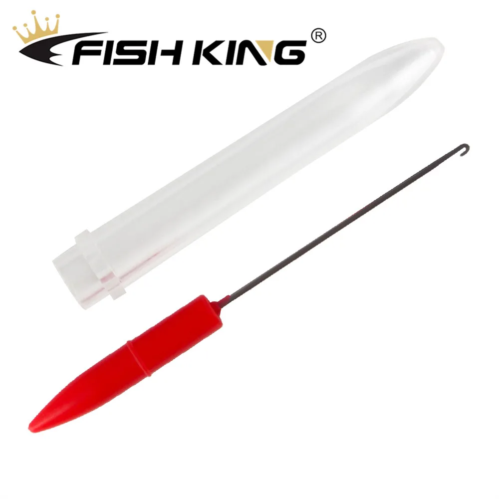 FISH KING Carp Fishing Accessories Boilie Needle Set Kit Tool Stainless Baiting Drill Stringer | Спорт и развлечения