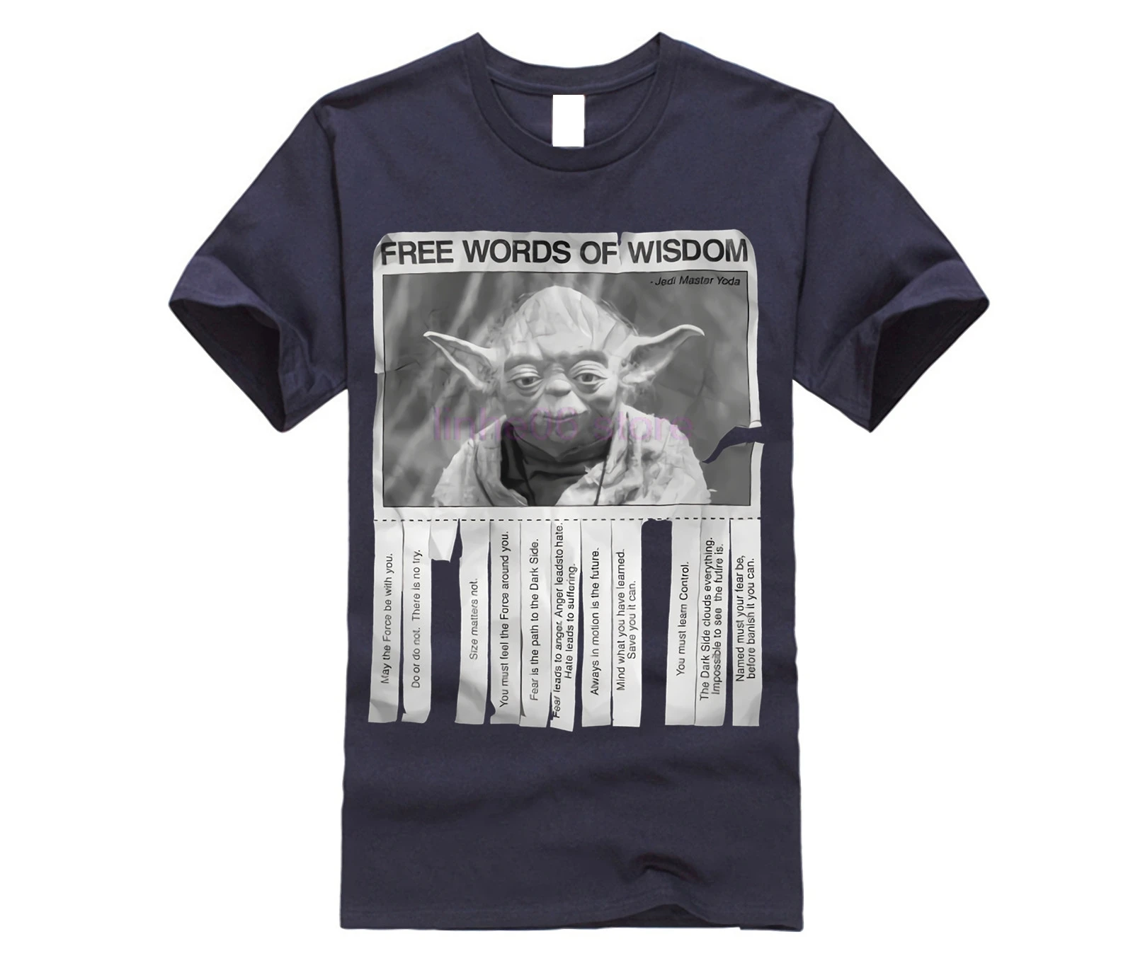 GILDAN Star Wars Yoda футболки топы 100% хлопок вырез лодочкой Мужская футболка 4XL новое