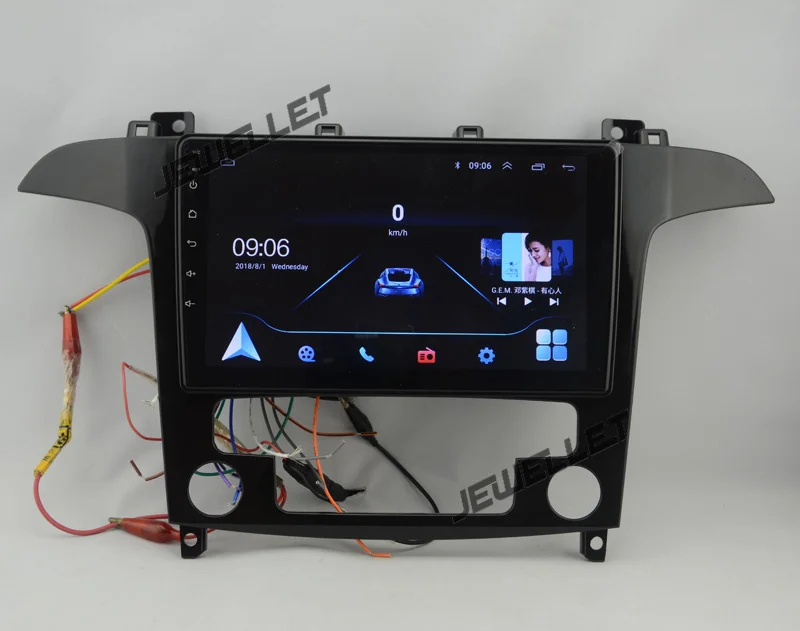 

9" octa-core 1280*720 QLED screen Android 10 Car GPS radio Navigation for ford S-Max Galaxy 2007-2008