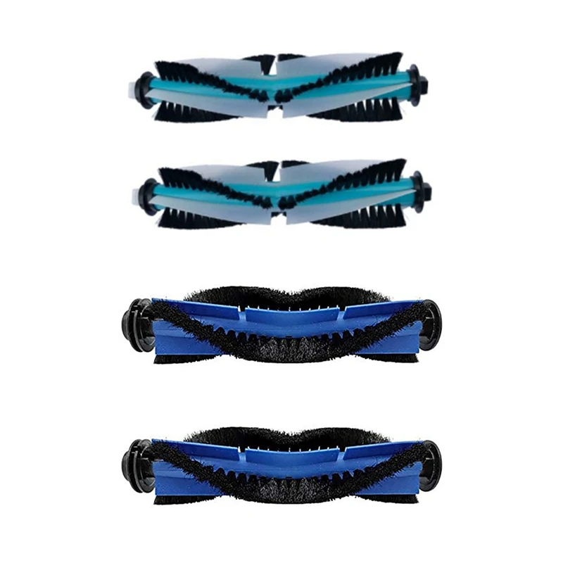 

4 шт. роликовая щетка для пылесоса, Сменные аксессуары для очистки, 2 шт. A и 2 шт. B
