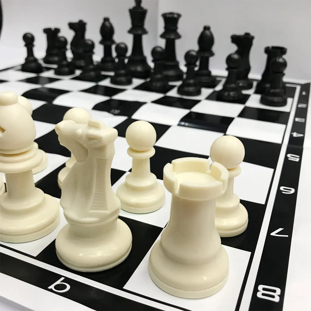 32 шт./компл. международные шахматы из полипропилена 9 5 см фигурки King шахматные