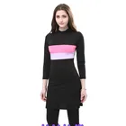 Hijab Мусульманский купальник, исламский купальный костюм, купальный костюм для женщин, купальник с высокой талией, женские купальники