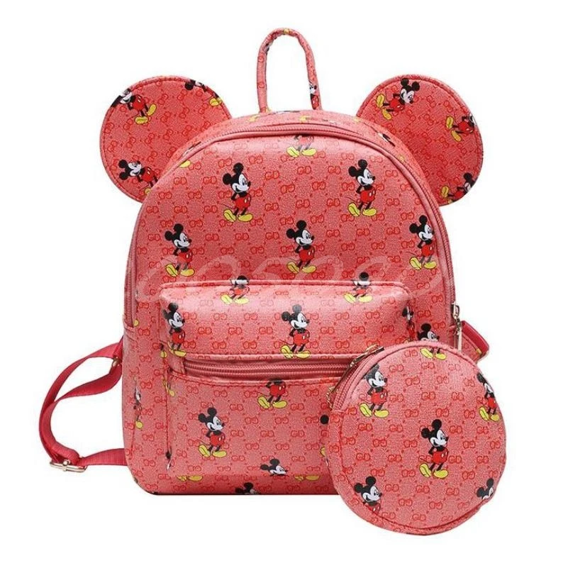 Брендовый рюкзак с Микки Маусом и Минни рюкзаки маленький дорожный из