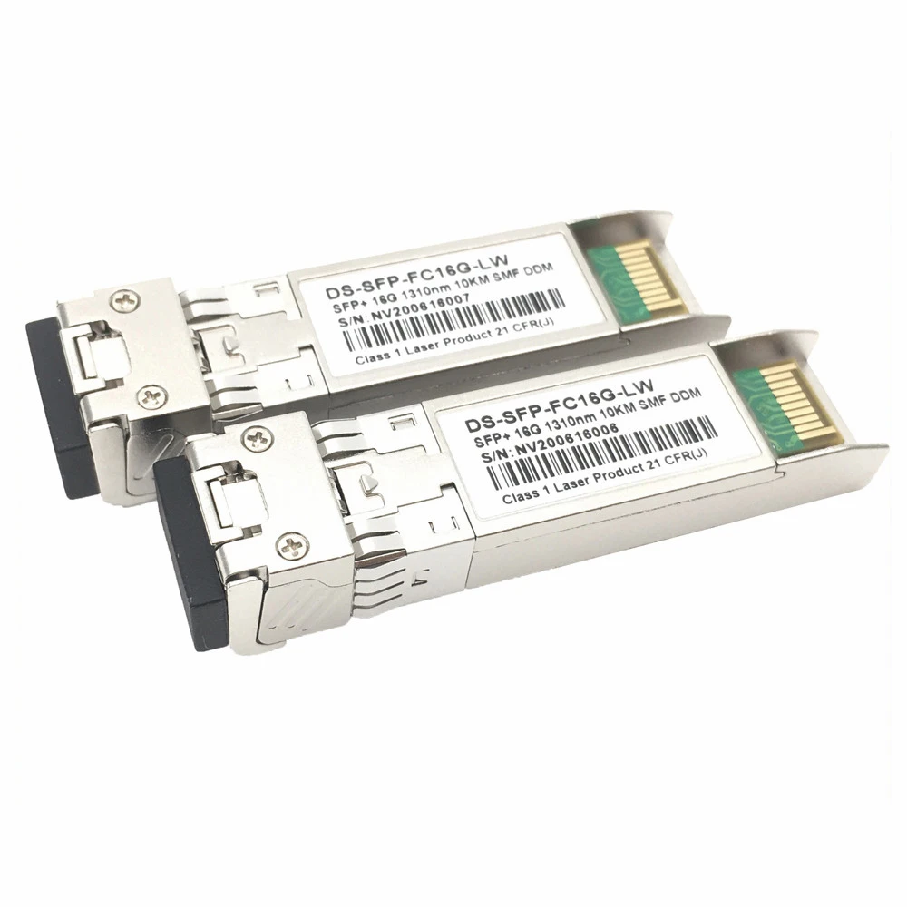 Бесплатная доставка модуль трансивера 16G SFP + 100 нм 300M SR FC 10 км LR DWDM 50 ГГц 40