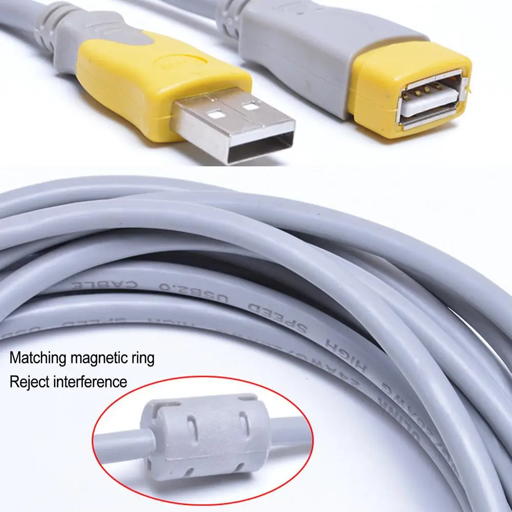 Кабель-Удлинитель USB 2 0 для передачи данных штырь-гнездо | Электроника