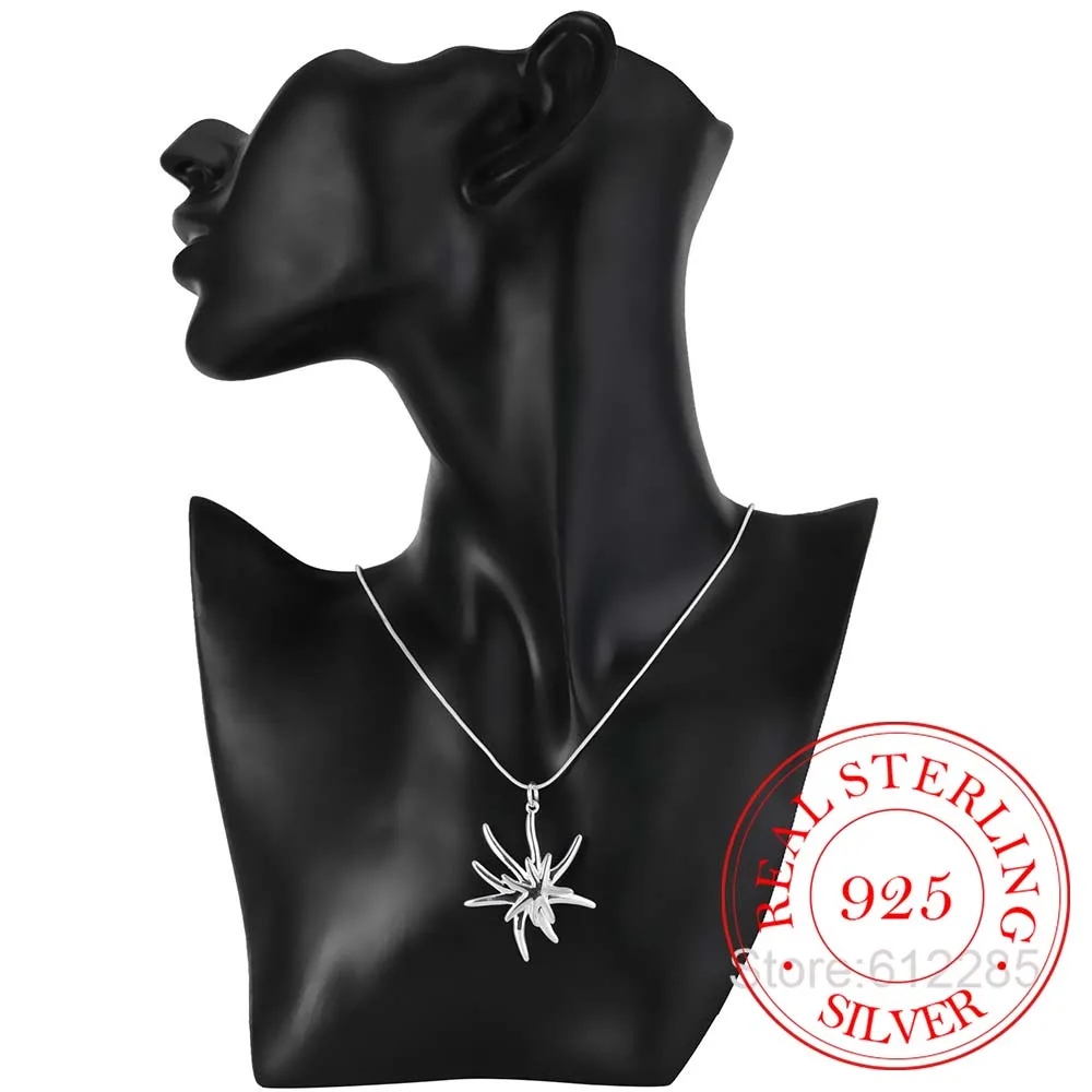 Кулон из серебра 925 пробы новейшие модные классические ювелирные изделия