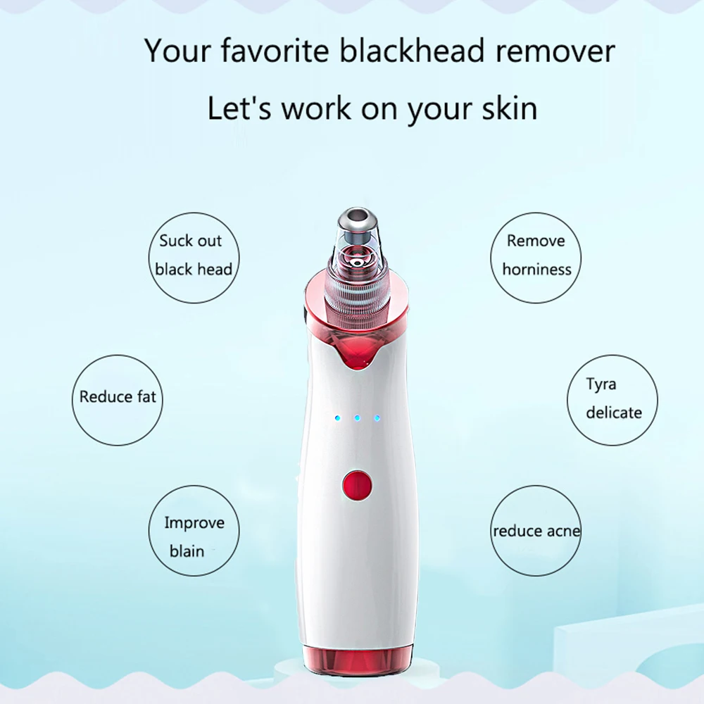 Инструмент для удаления чёрных точек Красота уход за кожей лица Электрический