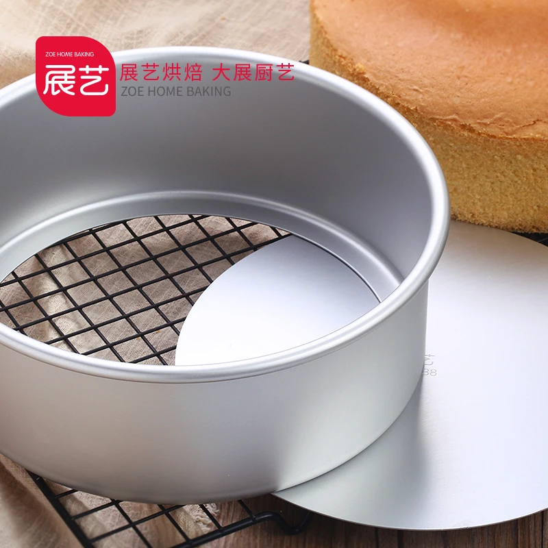 Форма для торта из анода и углеродистой стали с круглым дном прочная