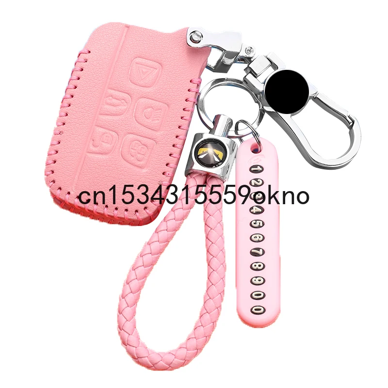 

Car Key Case Cover For Land Rover Range Rover Sport Velar Discovery 4 5 Freelander 2 Accessories Key Case For Car