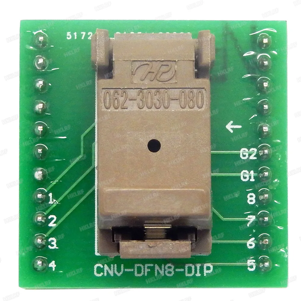 QFN8 MLF8 MLP8 К DIP8 22pin 0 65 мм 3x3 IC программатор адаптер тестовый разъем|Калькуляторы| |