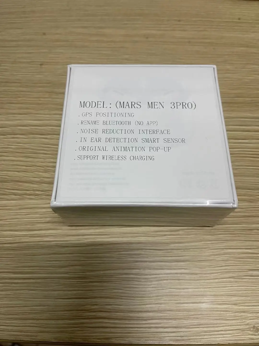 

MARS MEN 3pro Bluetooth Earphone Wireless Earphone Earbuds Headset ANC earplugs active noise reduction subwoofer light sensor