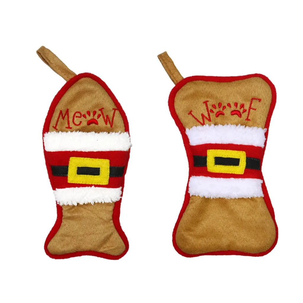 Подарок на Новый год сумка Рождественский чулок Ноэль рождественские украшения