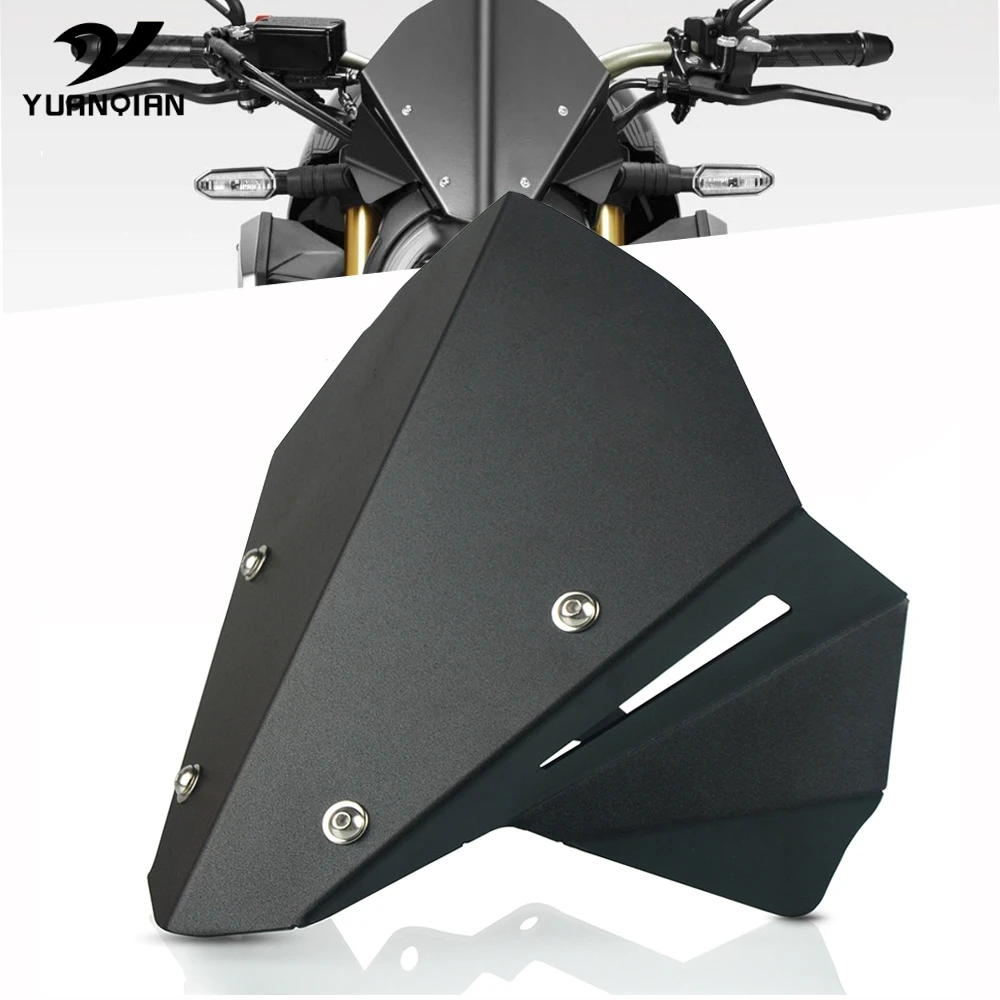 Новый CBR650R мотоцикла CNC алюминиевый мотоцикл лобовое стекло Ветровое для Honda CB650R