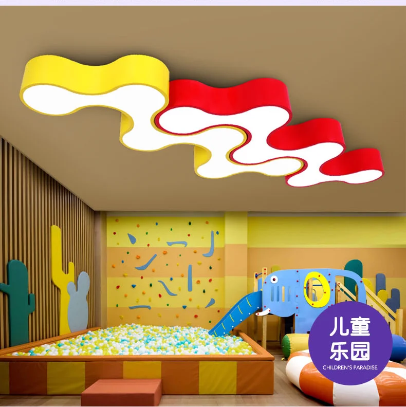 Светодиодная потолочная лампа для детского сада в классе коридоре магазин