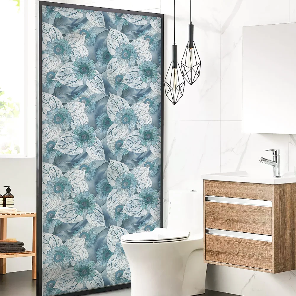 Большой размер витражная плёнка на стекла окна декоративные наклейки гостиная