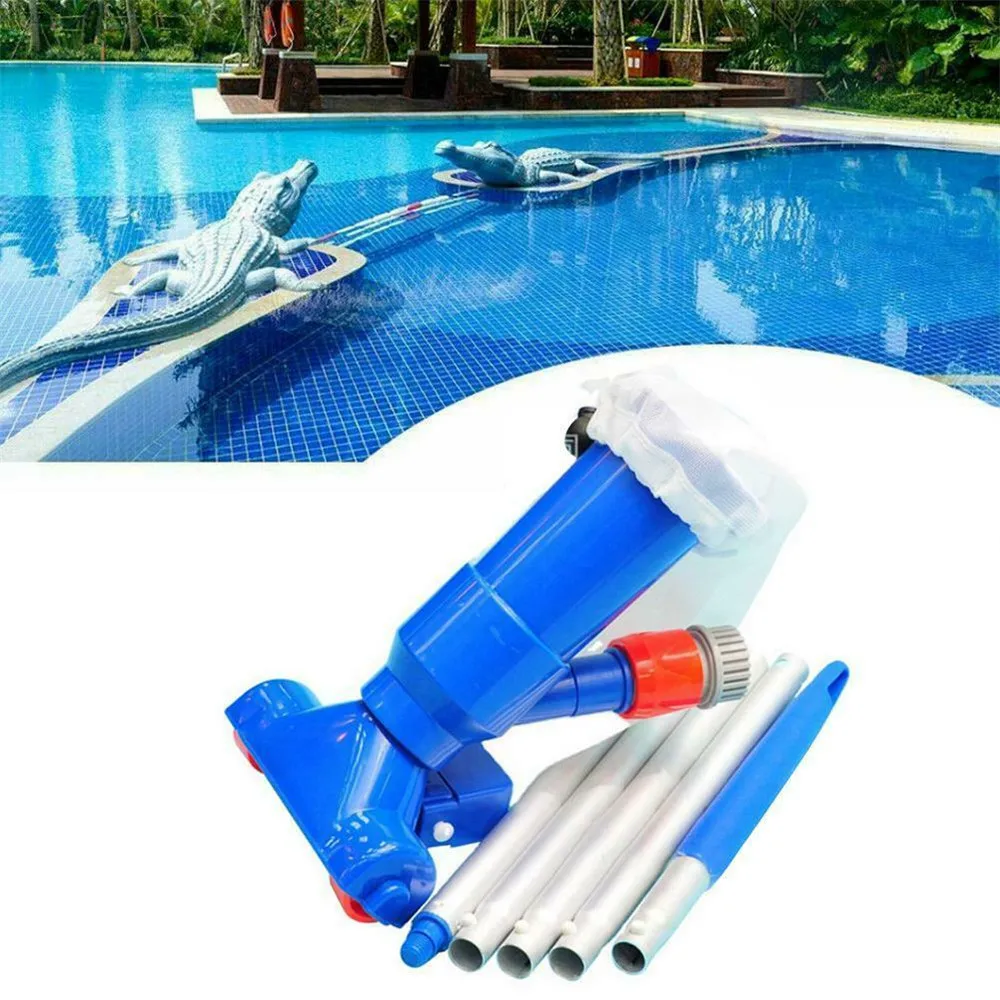 

Swimming Pool Vacuum Cleaning Leaf Tool Suction Set Tub Net Spa Pool Vacuum Cleaner Disinfect Brush Jet Type Kit Accessories New