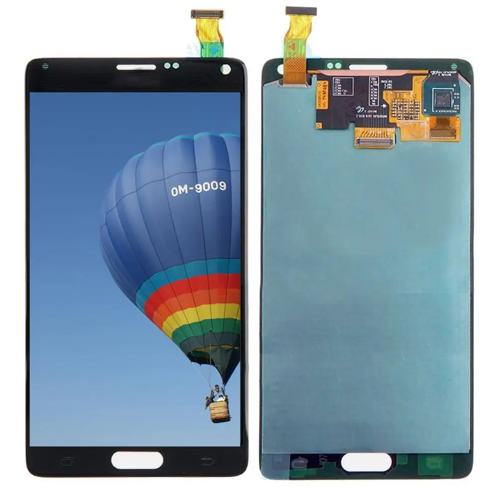 Оригинальный ЖК-дисплей 5 7 дюйма для SAMSUNG Galaxy Note 4 Note4 N910 N910A N910F сенсорный экран