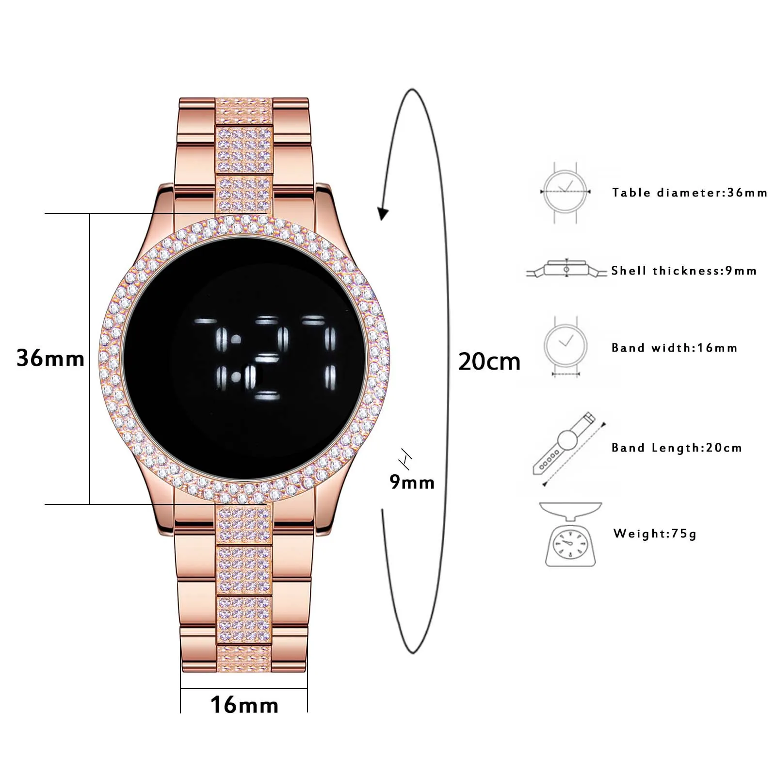 

Women Watches Top Brand Luxury 2021 Minimalist Fashion With Strap Dial Ladies Watch Gift Watch W1