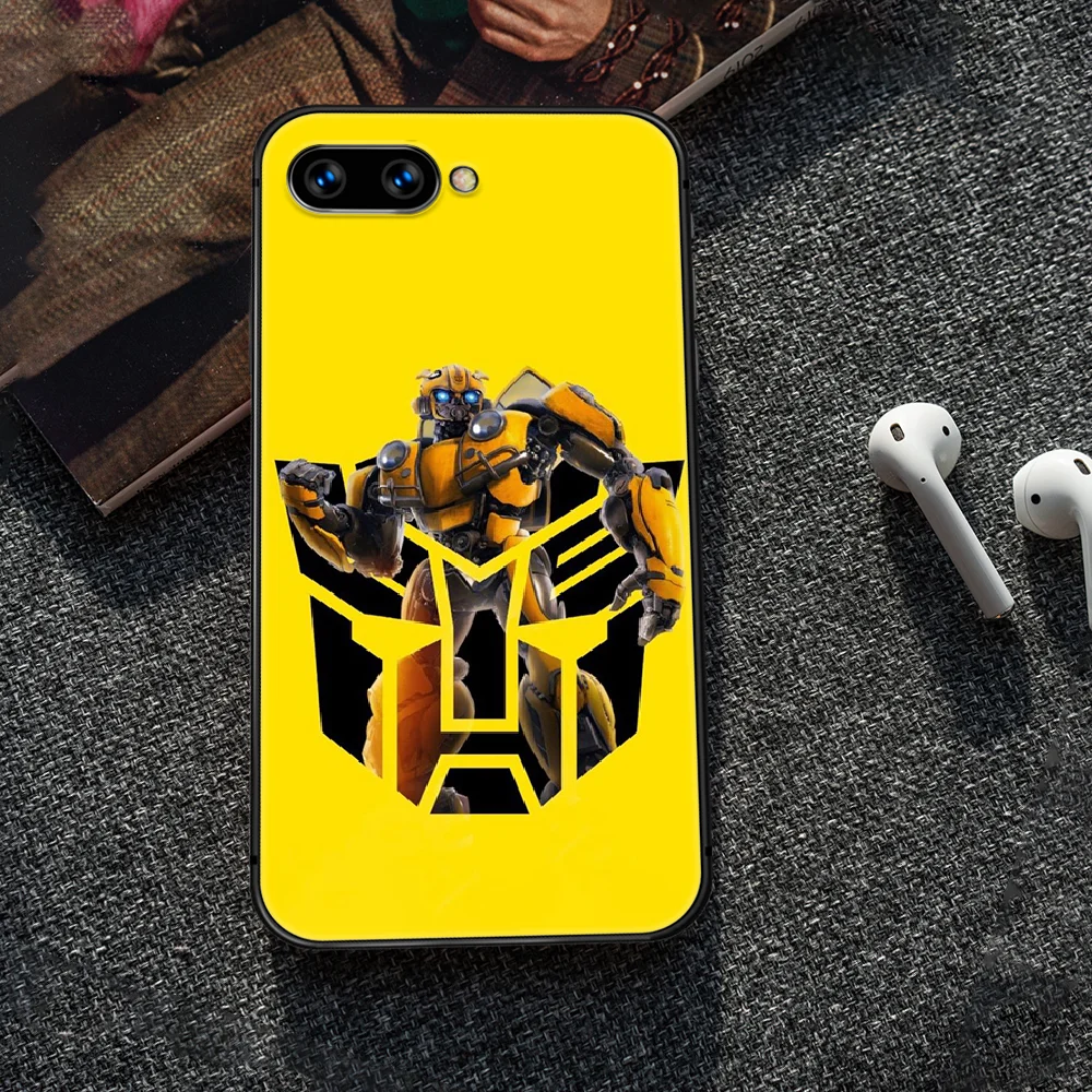 

Transformers Bumblebee Phone Case Cover Hull For HUAWEI honor 7a 8 8s 8a 8x 9 9x 10 20 i Lite Pro black Hoesjes Pretty Etui Soft
