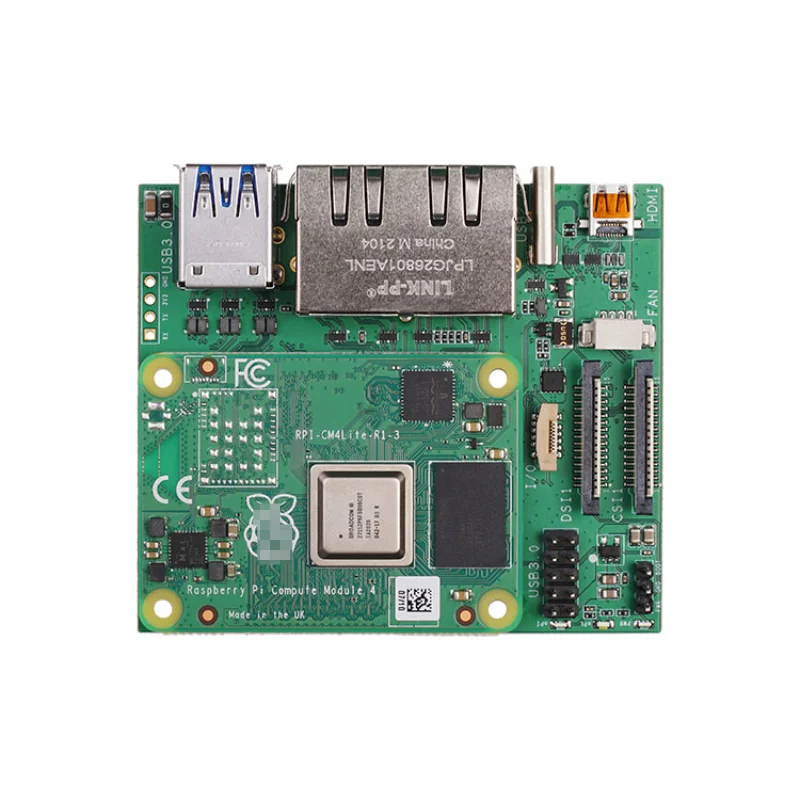 

CM4 Expansion Board Substrate Compute Core Plate Module4 Pi 4 Dual Network Ports
