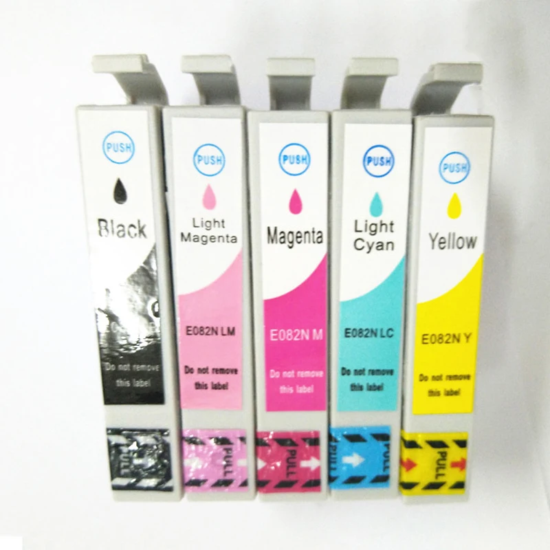 Чернильный картридж Einkshop T0821 T0821N для принтера Epson R270 R390 TX650 T50 T59 RX590 TX610 TX720 TX700 TX800