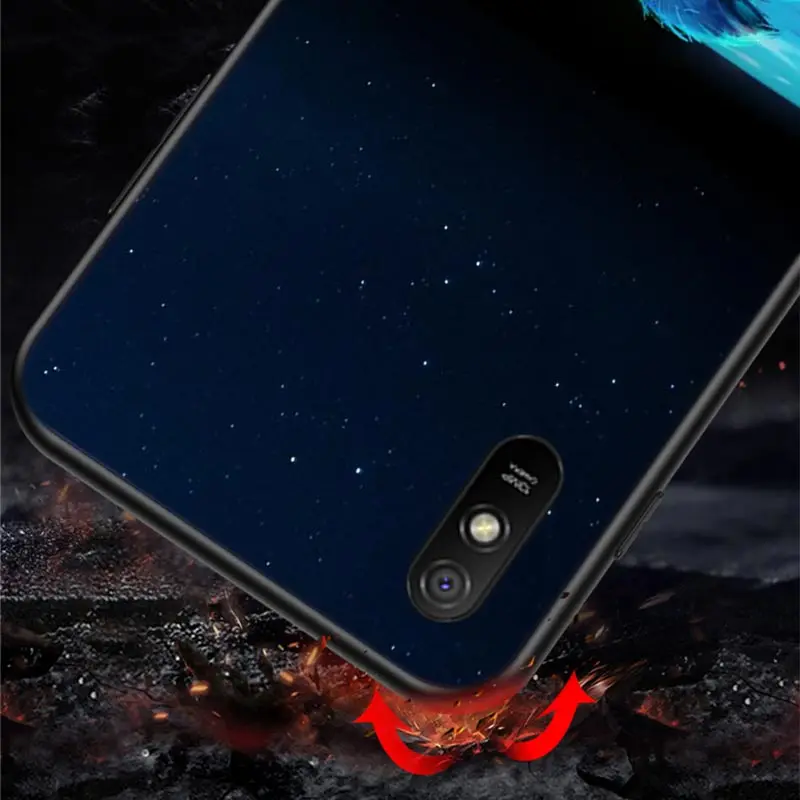 

Cute The Hedgehog For Xiaomi Redmi 9 9C 9A 9I 9T 10X 8A 8 7A 7 6A 6 5 S2 Y3 Y2 GO K20 Pro Prime Black Phone Case