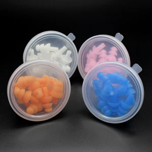 2 коробки = 20 шт. мягкие силиконовые беруши звукоизоляция ушные вкладыши против храпа для сна в путешествии шумоподавление