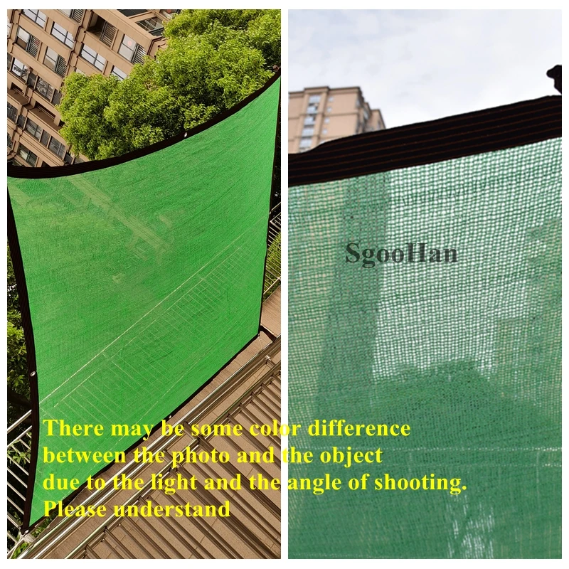 

Anti-UV HDPE Green Sun Shading Net Outdoor Sunshade Net Garden Shelter Canopy Succulent Plant Gazebo Balcony Shade Netting Cloth