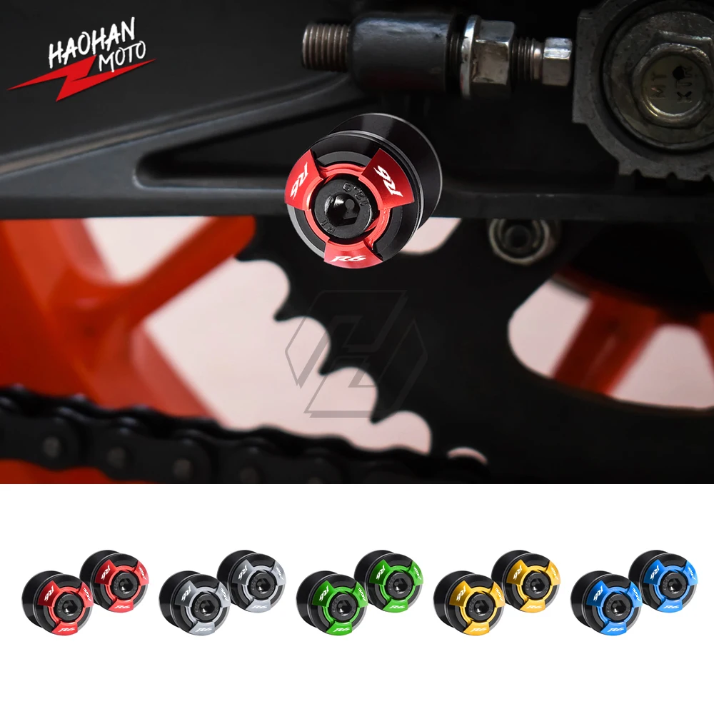 

For Yamaha R6 YZF-R6 1999-2021 Later Motorcycle Accessories Spools Slider Stand Screws