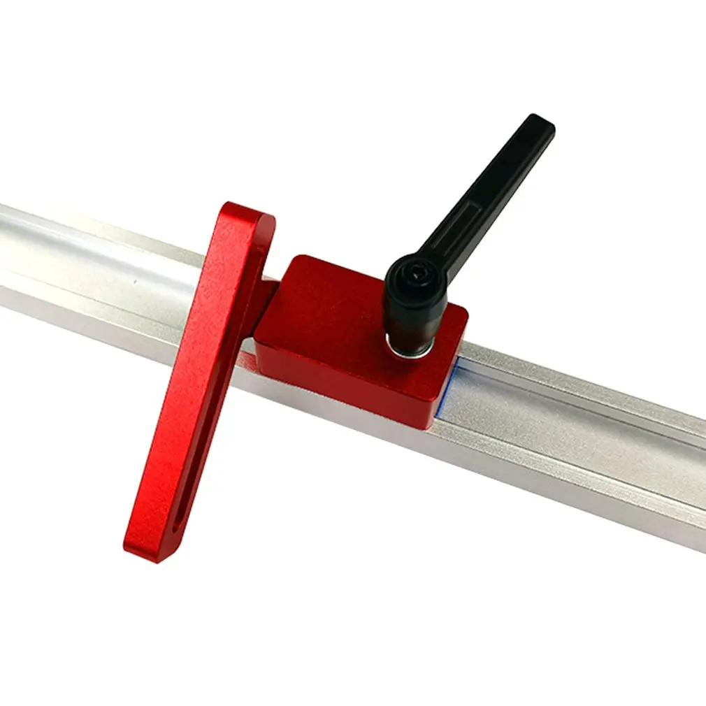 30 деревообрабатывающий желоб Т-слот Трековый стоп ограничитель торцевой