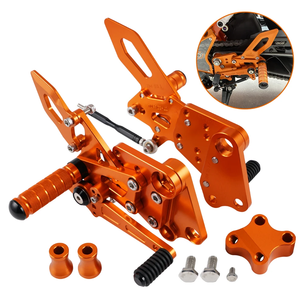 Регулируемая подножка для мотоцикла подножки KTM DUKE 125 200 250 390 2018 2019 2020 2021 |
