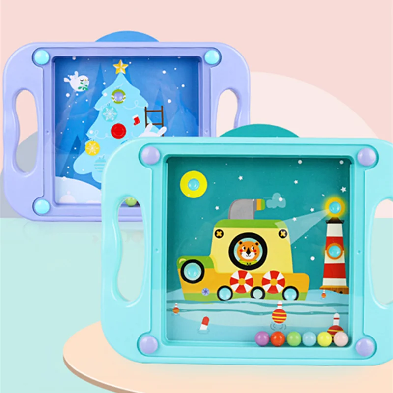 3D Детские развивающие игрушки детская головоломка Монтессори лабиринт