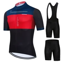 mens cycling clothing 2021 new summer short sleeves cycling jersey set mountain bike uniform triathlon ropa ciclismo verano set