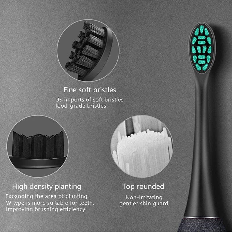 Умная звуковая электрическая зубная щетка T6 улучшенная ультра автоматическая